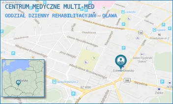 ODDZIAŁ DZIENNY REHABILITACYJNY - CENTRUM MEDYCZNE MULTI-MED - UL. LIPOWA 1C,  OŁAWA