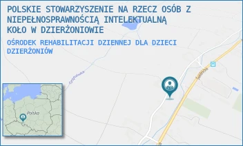 OŚRODEK REHABILITACJI DZIENNEJ DLA DZIECI - POLSKIE STOWARZYSZENIE NA RZECZ OSÓB Z NIEPEŁNOSPRAWNOŚCIĄ INTELEKTUALNĄ KOŁO W DZIERŻONIOWIE - UL. ŚWIDNICKA 26,  DZIERŻONIÓW