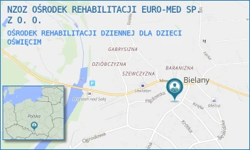 OŚRODEK REHABILITACJI DZIENNEJ DLA DZIECI - NZOZ OŚRODEK REHABILITACJI EURO-MED SP. Z O. O. - UL. SOLNA 4,  OŚWIĘCIM