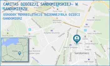 OŚRODEK REHABILITACJI DZIENNEJ DLA DZIECI - CARITAS DIECEZJI SANDOMIERSKIEJ W SANDOMIERZU - OPATOWSKA 10., SANDOMIERZ