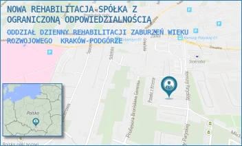 ODDZIAŁ DZIENNY REHABILITACJI ZABURZEŃ WIEKU ROZWOJOWEGO - NOWA REHABILITACJA SPÓŁKA Z OGRANICZONĄ ODPOWIEDZIALNOŚCIĄ - UL. KOMUNY PARYSKIEJ 24,  KRAKÓW-PODGÓRZE