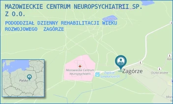 PODODDZIAŁ DZIENNY REHABILITACJI WIEKU ROZWOJOWEGO - MAZOWIECKIE CENTRUM NEUROPSYCHIATRII SP. Z O.O. - -,  ZAGÓRZE