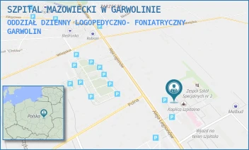 ODDZIAŁ DZIENNY LOGOPEDYCZNO- FONIATRYCZNY - SZPITAL MAZOWIECKI W GARWOLINIE - ALEJA LEGIONÓW 11,  GARWOLIN