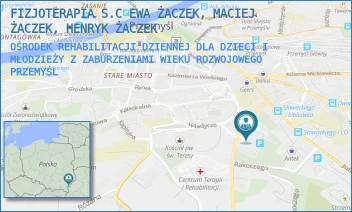 OŚRODEK REHABILITACJI DZIENNEJ DLA DZIECI I MŁODZIEŻY Z ZABURZENIAMI WIEKU ROZWOJOWEGO - FIZJOTERAPIA S.C EWA ŻACZEK, MACIEJ ŻACZEK, HENRYK ŻACZEK - UL. BASZTOWA 13,  PRZEMYŚL