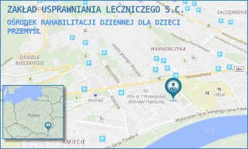 OŚRODEK RAHABILITACJI DZIENNEJ DLA DZIECI - ZAKŁAD USPRAWNIANIA LECZNICZEGO S.C. - UL. GRUNWALDZKA 99,  PRZEMYŚL