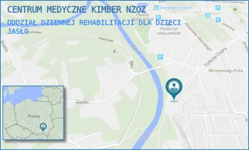 ODDZIAŁ DZIENNEJ REHABILITACJI DLA DZIECI - CENTRUM MEDYCZNE KIMBER NZOZ - UL. FRYDERYKA CHOPINA 65C,  JASŁO