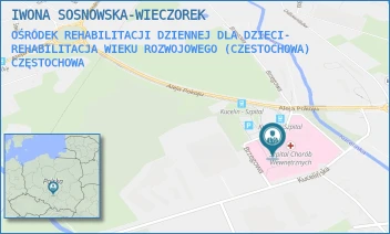 OŚRODEK REHABILITACJI DZIENNEJ DLA DZIECI- REHABILITACJA WIEKU ROZWOJOWEGO (CZESTOCHOWA) - NZOZ CENTRUM DIAGNOSTYKI I TERAPII "LN CORPORE" - ALEJA POKOJU 44,  CZĘSTOCHOWA