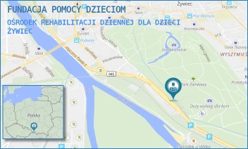 OŚRODEK REHABILITACJI DZIENNEJ DLA DZIECI - FUNDACJA POMOCY DZIECIOM - UL. WINCENTEGO WITOSA 3,  ŻYWIEC