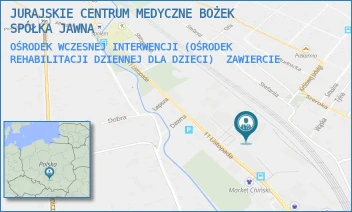 OŚRODEK WCZESNEJ INTERWENCJI (OŚRODEK REHABILITACJI DZIENNEJ DLA DZIECI) - JURAJSKIE CENTRUM MEDYCZNE BOŻEK SPÓŁKA JAWNA - UL. 11 LISTOPADA 2-4,  ZAWIERCIE