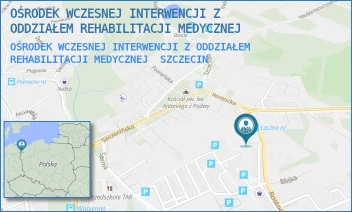 OŚRODEK WCZESNEJ INTERWENCJI Z ODDZIAŁEM REHABILITACJI MEDYCZNEJ - OŚRODEK WCZESNEJ INTERWENCJI Z ODDZIAŁEM REHABILITACJI MEDYCZNEJ - ROSTOCKA 125,  SZCZECIN