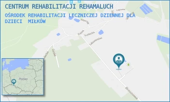OŚRODEK REHABILITACJI LECZNICZEJ DZIENNEJ DLA DZIECI - CENTRUM REHABILITACJI REHAMALUCH - UL. KARKONOSKA 9A,  MIŁKÓW